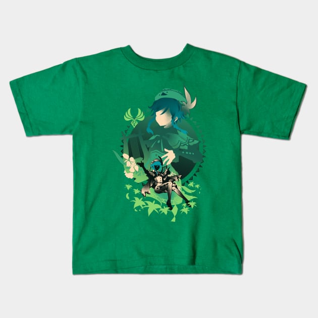 Colorful Venti Kids T-Shirt by plonkbeast